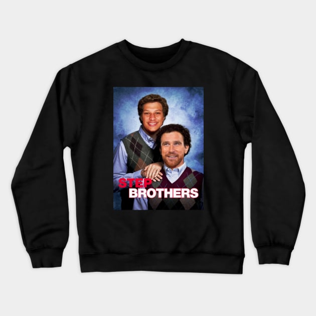 Travis Kelce - Patrick Mahomes // Step Brothers Crewneck Sweatshirt by Indranunik